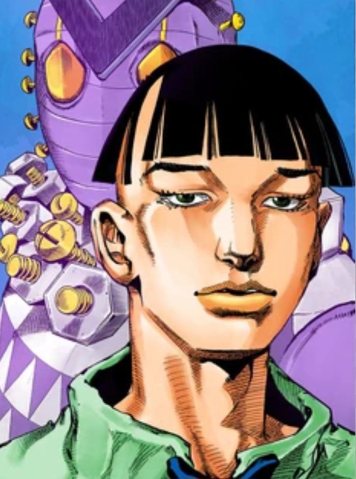 Araki most devious stunt was tricking readers into thinking this mf was the part 8 jobro for years, he even was in eyes of heaven for some reason lmao