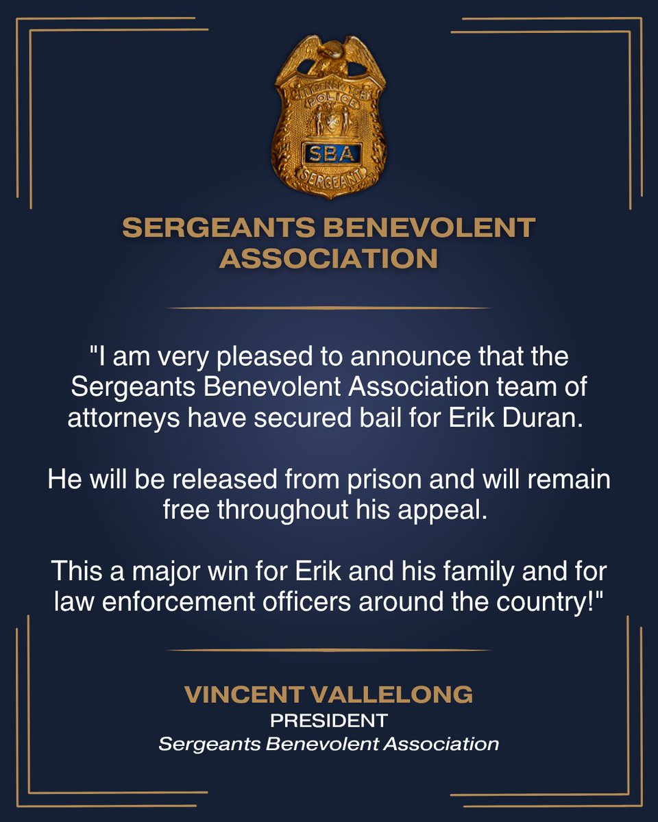 Sergeants Benevolent Association tweet media