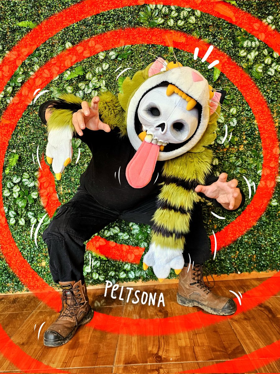 YuyoCreations's tweet image. PELTSONA BABY 💀🔥!

Ive wanted to try somethin different for a while, as per usual, I experiment with my own sona first and im incredibly happy on the results! I would love to try and offer pelts as commissions in the future btw 😉! 

#fursuitfriday #pelt #maker #fursona