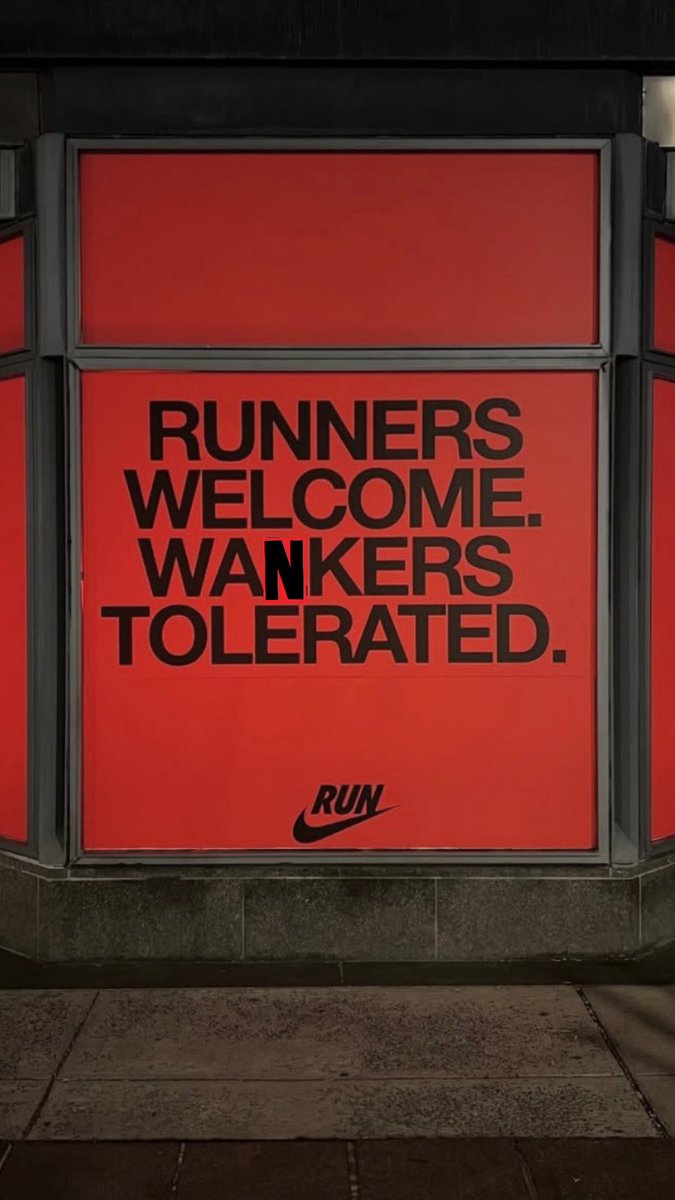 TrailsAndAlesUK's tweet image. Inclusive running culture means nobody gets left behind. 

Even you lot at the back. Welcome😅🏃

Fixed it. Don’t @ me. 🔧

#running #runningcommunity #boston #runnersofinstagram #nikead #runners 

#fixedit #youreallwelcome #wankerstolerated #inclusiverunning
