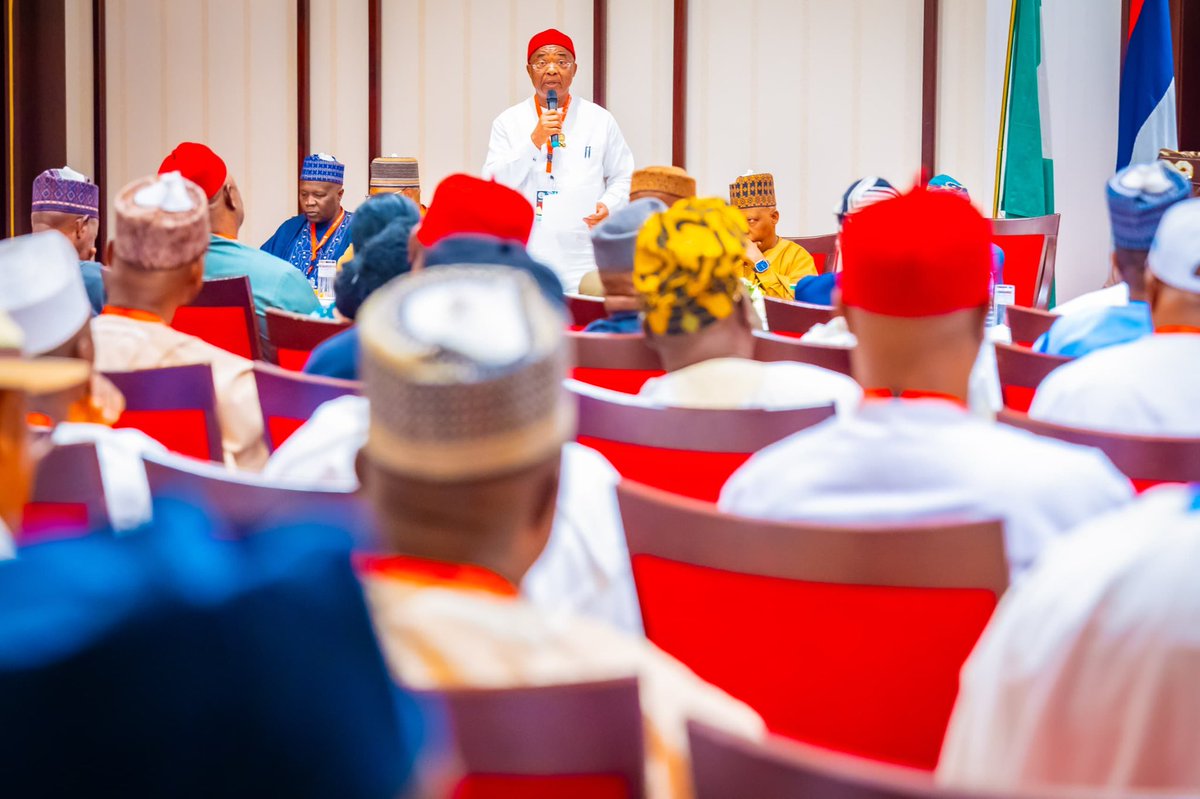 HyacinthAlia's tweet photo. Yesterday, I had the honour of joining His Excellency, President Bola Ahmed Tinubu @officialABAT, at the State House, Abuja, for a strategic engagement with the leadership of the Renewed Hope Ambassadors. https://t.co/pyVejzPfNq