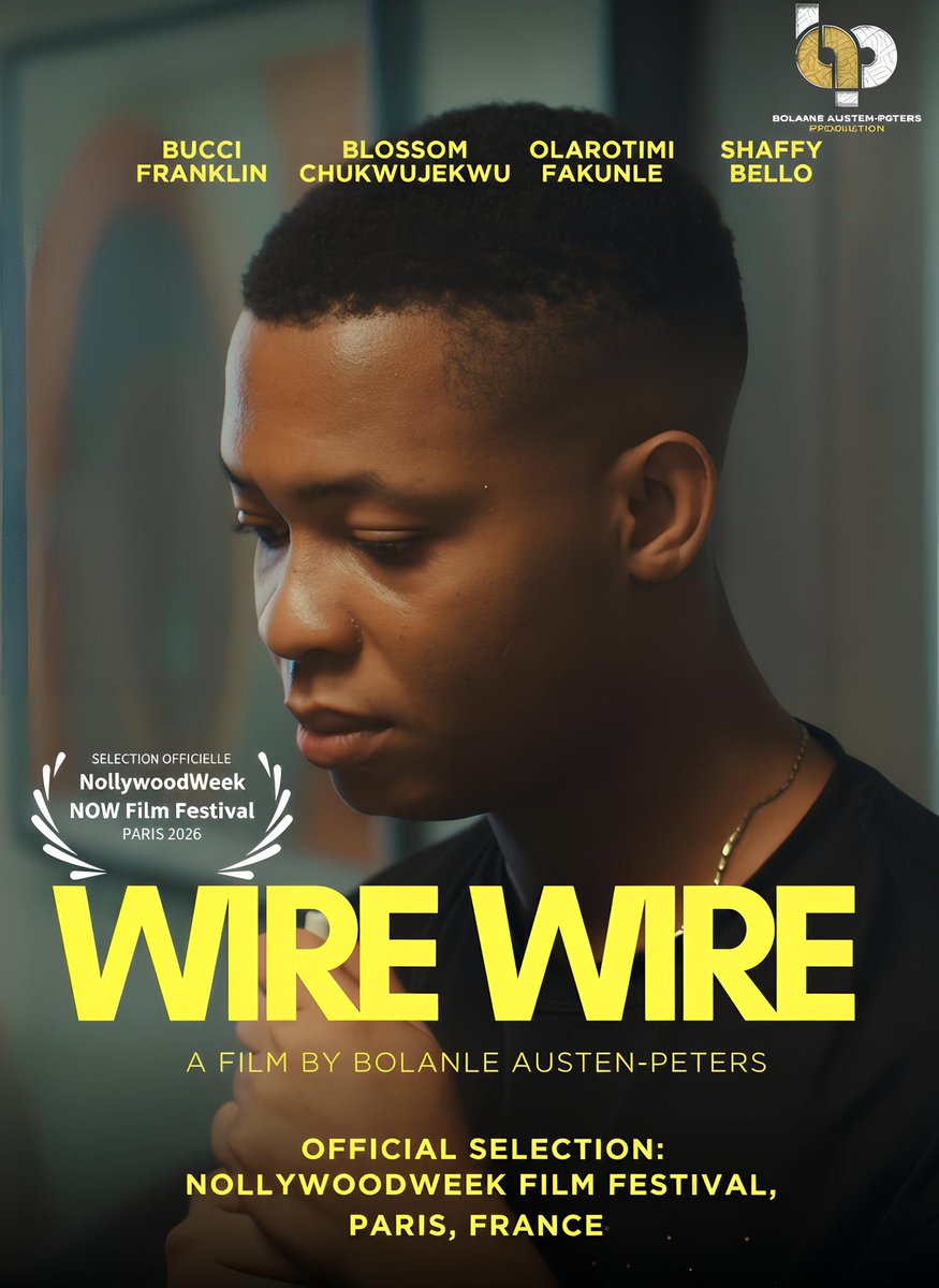 Emeneks's tweet photo. From Jo'Burg to PARIS!
'Wire Wire' is officially heading to @NollywoodWeek from May 6th - 10th. We are thrilled to take this story from Nigeria to the world stage.
The world is watching. This is GLOBAL. This is WIRE WIRE.
#WireWire #NollywoodWeek #BAPProductions #BoyOnFire https://t.co/Wo8aFpjJpM