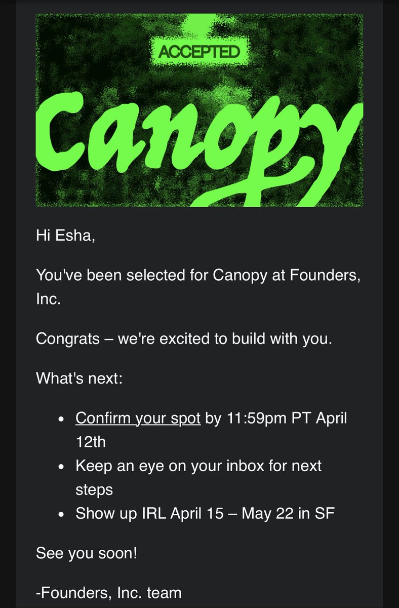 Esha Saini tweet media