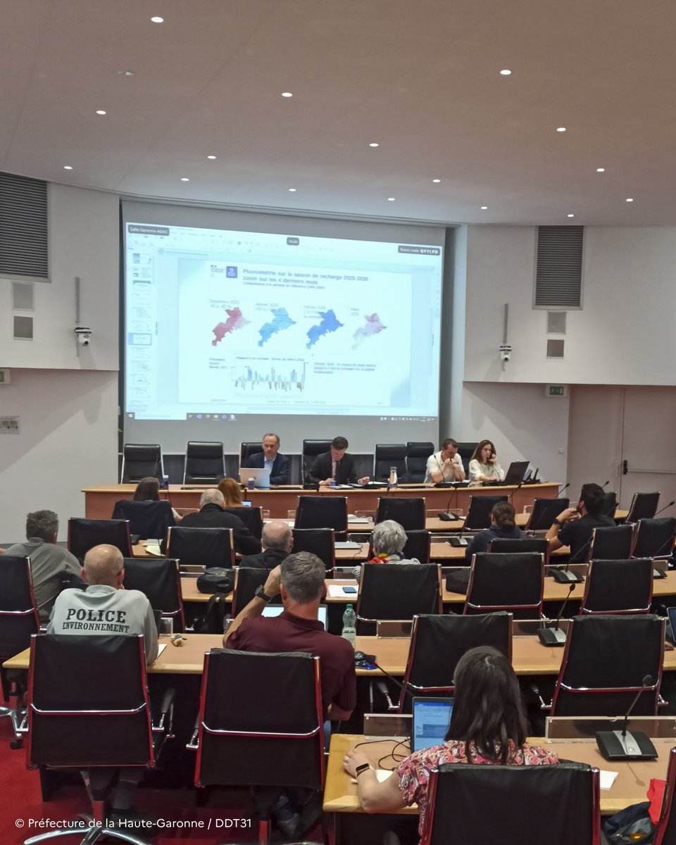 Image de Préfet d'Occitanie et de la Haute-Garonne : #Eau | 💧 Le comité de l'eau anticipe la saison d'étiage 2026
Baptiste Mandard, secrétaire général a
