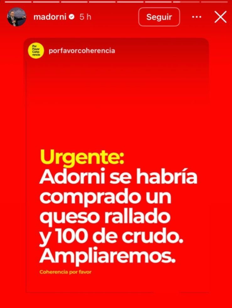 Asenciofernando's tweet photo. Es idiota de verdad @madorni     Mientras muchos enfrentan problemas reales, este impresentable parece creer que esto es material para humor.
#BuenViernes https://t.co/01qyrDZ1cK