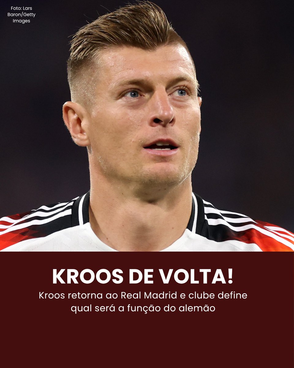 PlanetaMaker3D's tweet photo. ✍️🔥 BEM VINDO! Real Madrid define função de Kroos em retorno ao clube https://t.co/bT2oVFKQIv https://t.co/BIY4uWDd6z