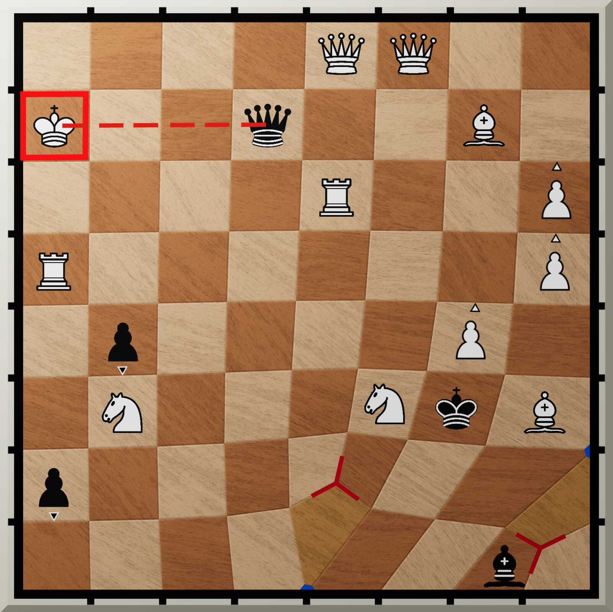 polyreplay's tweet photo. Chess Twist daily puzzle, Friday, 17 April 2026. Play as White, 3 moves to checkmate

Solve it at https://t.co/M1xSk9T75N

#chess #puzzle https://t.co/bMXA93MykO