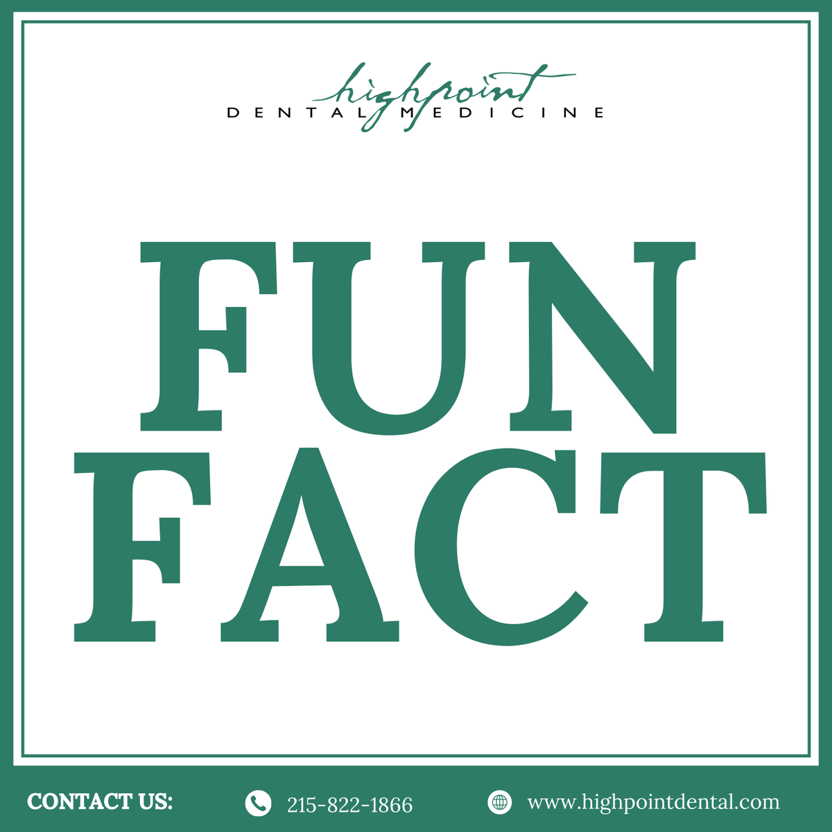 HighPointDentl's tweet image. 🦷 Scientists discovered a 14,000-year-old tooth that shows the world’s very first signs of a cavity being treated. It appears that ancient people used sharp flint tools to scrape away decay long before modern dentistry existed.

Contact us here: highpointdental.com