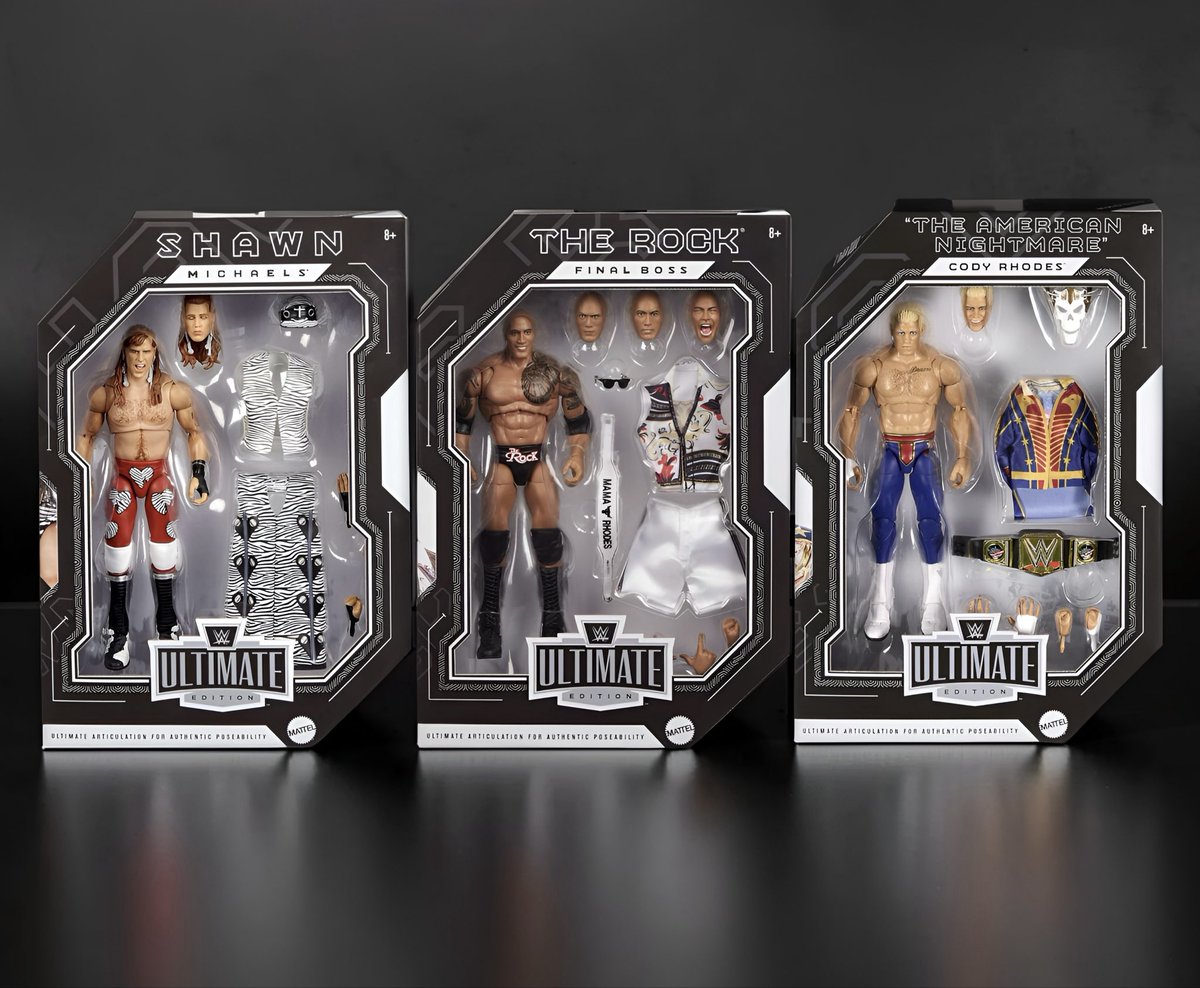 figvault's tweet photo. HBK
https://t.co/mhpfFJ6I2l
Final Boss Rock
https://t.co/5Nktfvb40R
Cody
https://t.co/NSzYVr8I2y https://t.co/H6DKFly99Z