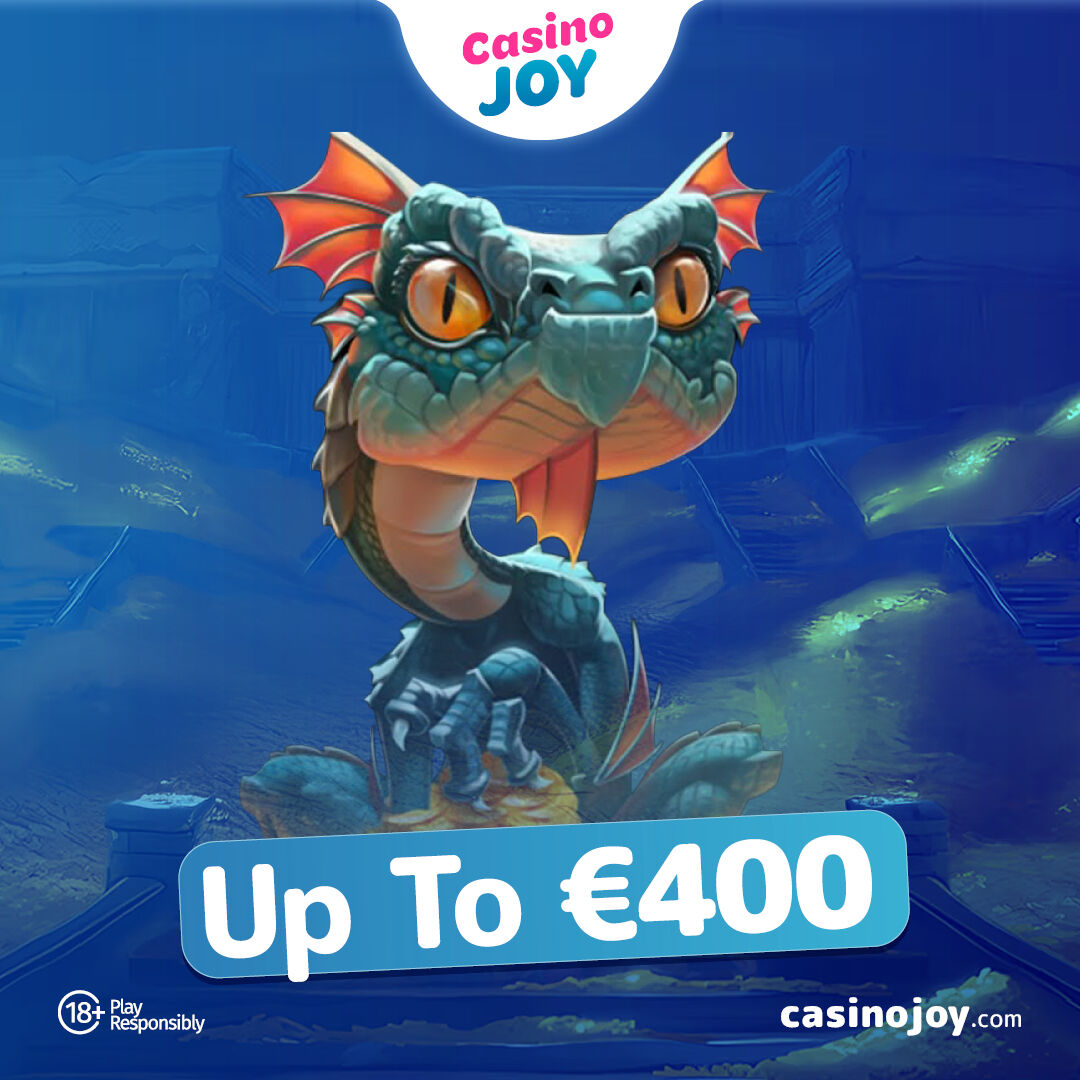 RealCasinoJoy's tweet image. 🐉 Friday Fire Awaits! 🔥
Grab a 75% bonus up to €400 and face the dragon guarding epic rewards!

Play now 👉 casinojoy.social/x-offer

18+ | Play Responsibly | T&amp;amp;Cs Apply | FS Game Varies
#OnlineCasino #CasinoBonus #Slots #Dragons #Fantasy