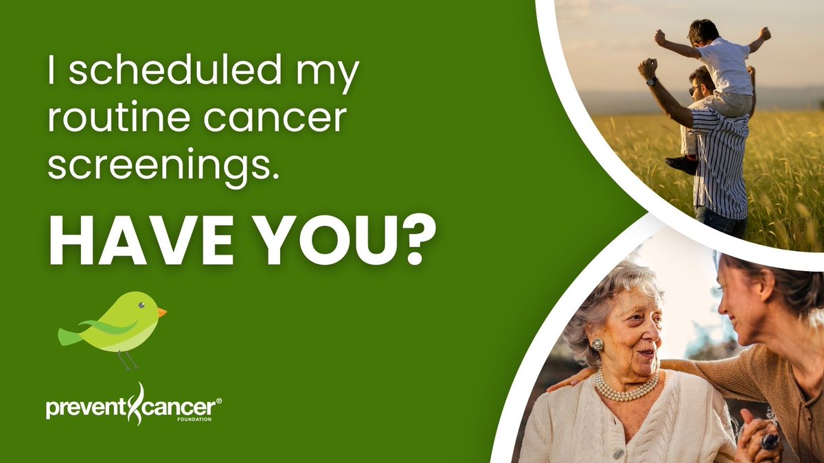 TCRHCC's tweet image. April is Cancer Prevention and Early Detection Month! Routine screenings can lead to #BetterOutcomes for your health—that means more treatment options, more healthy days ahead and
more time with the people you love. Learn more: bit.ly/3Ob5VAP