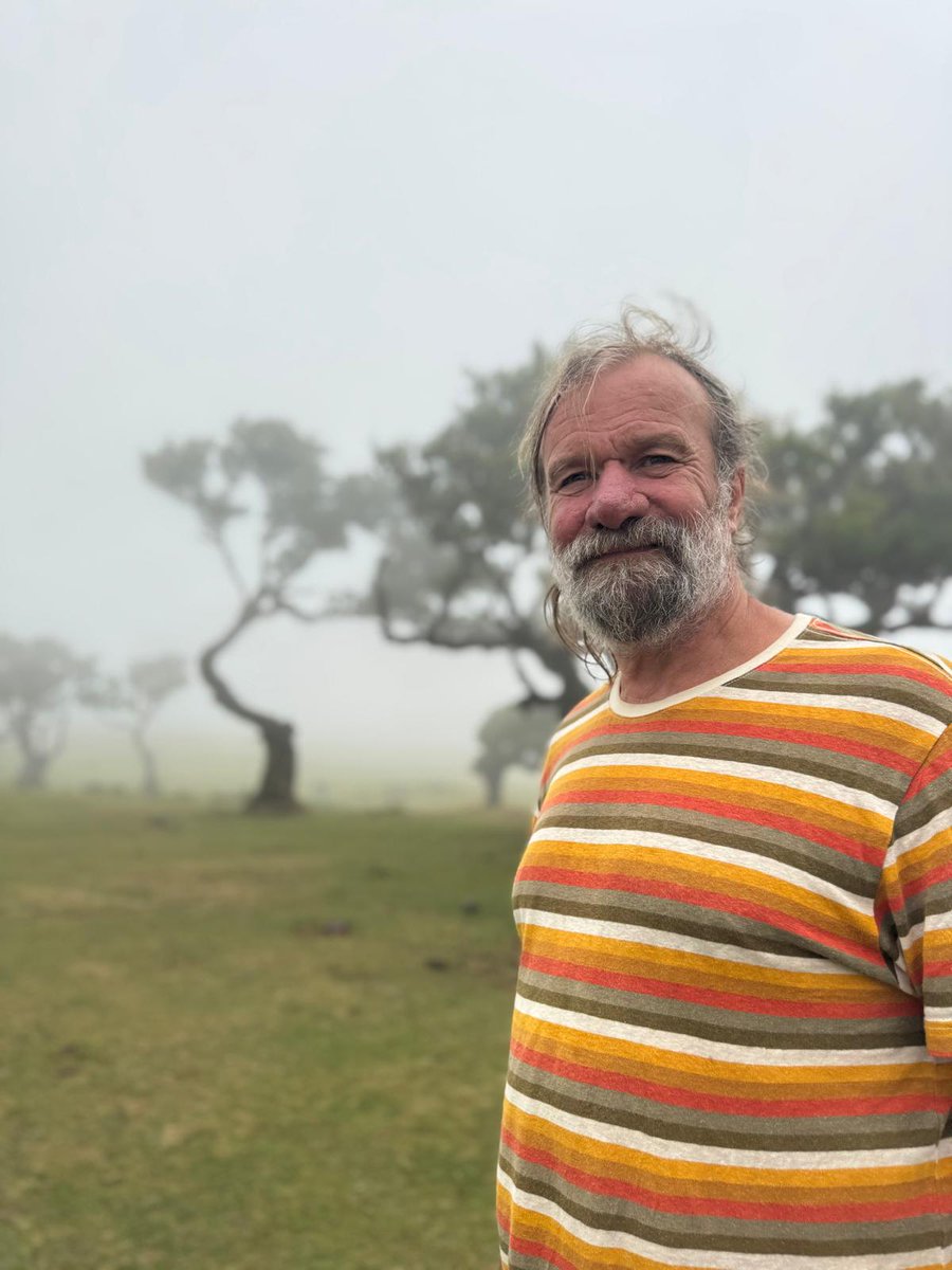 Wim Hof tweet media