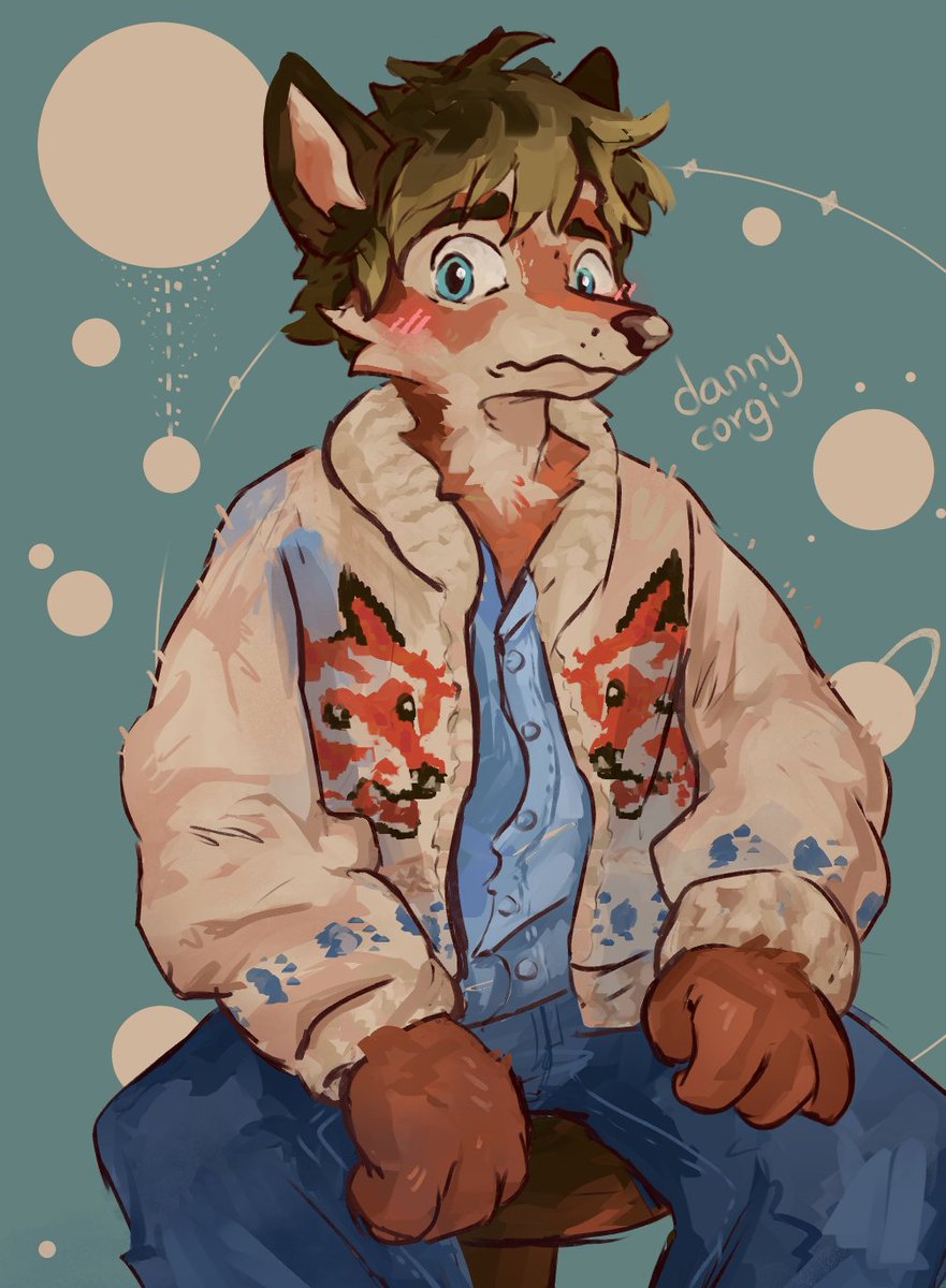 Fox with a fox cardigan! 🦊🚀🛰️
#furry