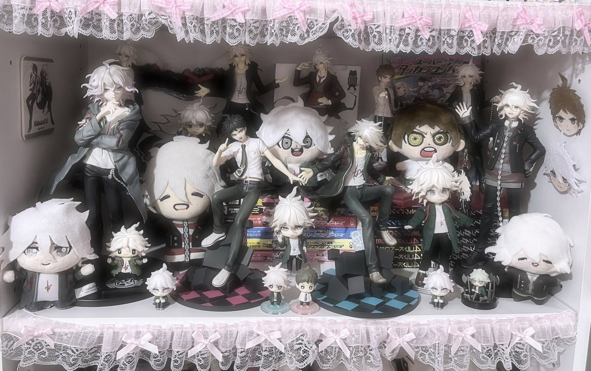 komaedapuke's tweet photo. Annual Danganronpa collection update!!!

I’m completely out of space now… https://t.co/EZUPJxBwCx