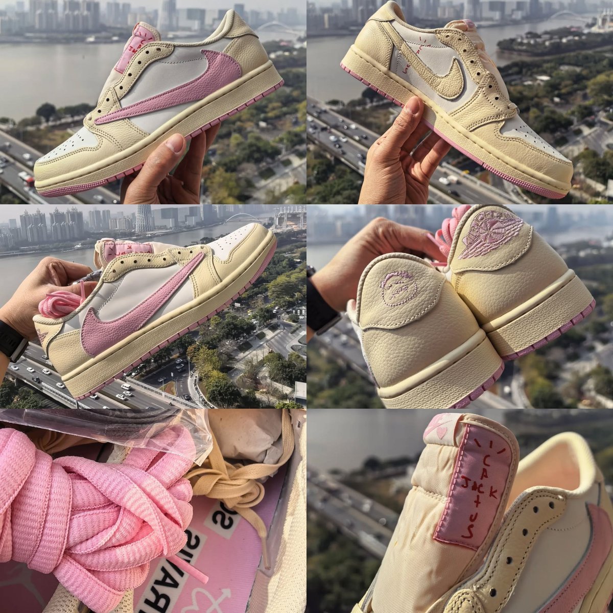 JustFreshKicks's tweet photo. Travis Scott x Air Jordan 1 Low OG “Shy Pink” 🌸🍦

🗓️ May 22nd
💰 $155 https://t.co/24hyck2ul9