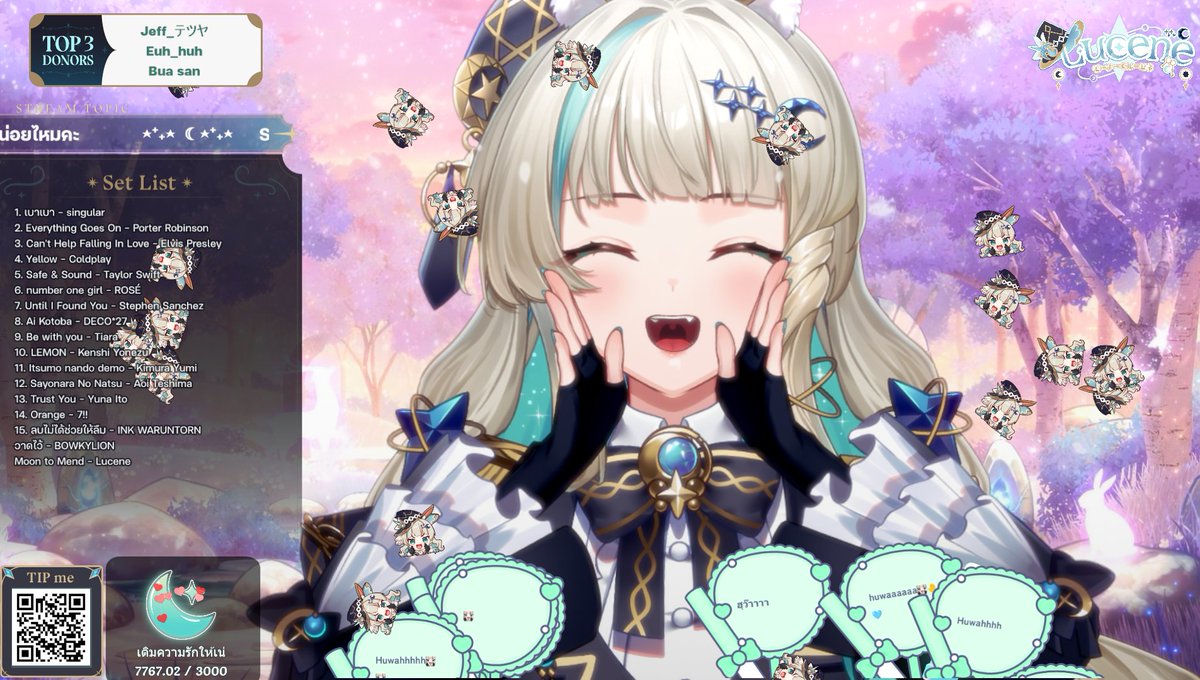 LucenePLG's tweet image. วันนี้ร้องเพลงสนุกมากเยยค้าบผม💕 เย้ะะะะ ขอบคุณทุกๆแรงเชียร์และกำลังใจจากทุกๆคนด้วยนะคะ 🥺✨ ได้ร้องเพลงไปหลากหลายสไตล์ความรู้สึกของความรักเลยค่ะ มาแบบเพลงฟังเรื่อยๆชิลล์ๆ(รึเปล่านะ) แต่ก็หวังว่าทุกคนจะชอบกันนะคะ💖
สำหรับคืนนี้ราตรีสวัสดิ์ พรุ่งนี้เจอกัน 2 ทุ่มค้าบผม
#Vtuber #PLG