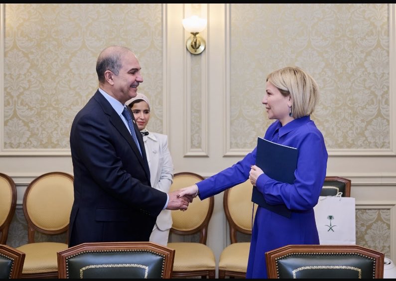 KSAembassy_RUS's tweet photo. التقى سفير خادم الحرمين الشريفين لدى روسيا الاتحادية الاستاذ سامي بن محمد السدحان بمعالي  السيدة اولغا بوريسوفنا ليوبيموفا وزيرة الثقافة في روسيا الاتحادية في مقر الوزارة، حيث تم  مناقشة عدد من القضايا ذات الصلة بالتعاون الثنائي بين البلدين في المجال الثقافي. https://t.co/NsEttOxIdt