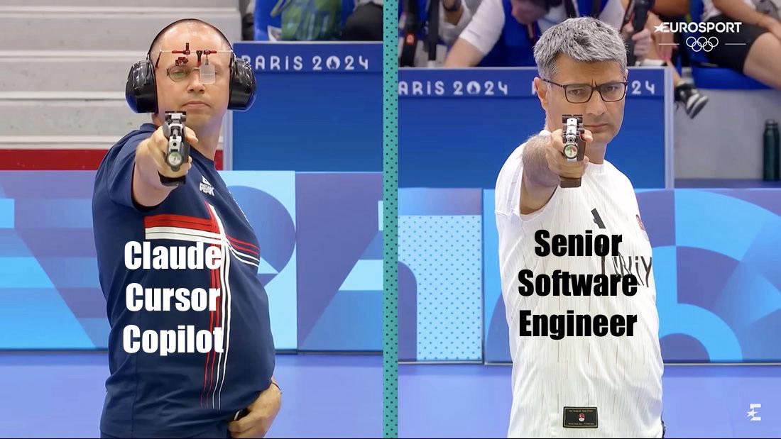 HemantDotDev's tweet image. Me after telling Cursor: "You are a Senior Developer with 15 years experience" 

It starts cooking so hard I feel like the intern in the room 😂

Real ones know this feeling.

What's the wildest prompt you've given an AI lately? 

#Cursor #AI #DeveloperLife