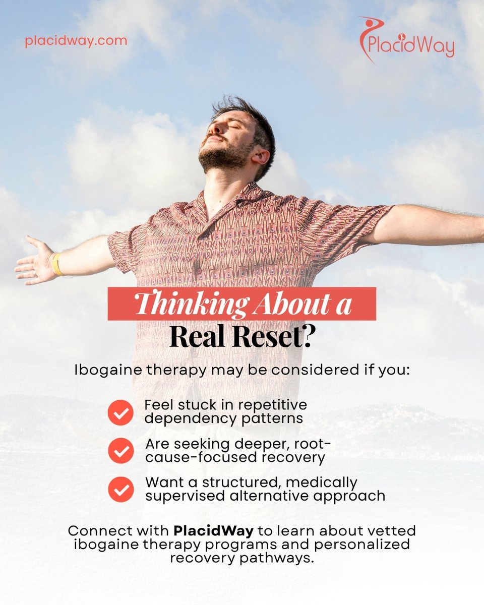 PlacidWay's tweet photo. High-functioning doesn’t always mean thriving. One U.S. executive found a new path through Ibogaine therapy in Tijuana, breaking cycles and reclaiming control.
Learn more: https://t.co/kjWrhs3fai
#IbogaineTherapy #AddictionRecovery #MentalHealth #MedicalTourism #HealingJourney https://t.co/HCeU6zLrko