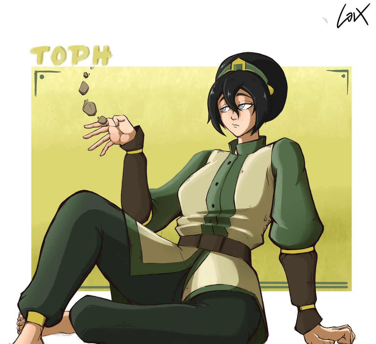 La última Toph de esta saga de dibujos 😊