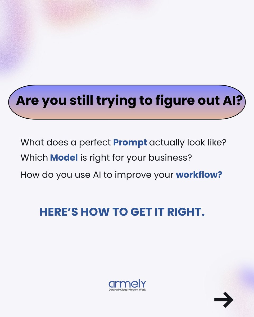 armelyData's tweet photo. Are you still trying to figure out AI?

Most people use it but don’t get real results. The problem isn’t the tools. It’s how you use them.

📅 April 23, 11AM CST
👉 Register:https://t.co/6KjZ2tZygj

#AI #ChatGPT #ClaudeAI #GeminiAI https://t.co/8tNr8NIrWl