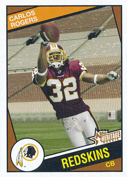 EveryRedskin's tweet image. Carlos Rogers (2005-2010)
78 Games, 68 Starts
1st Round, 9th Overall, 2005 Draft (Redskins)
8 Int, 191 Yards, 1 TD
Tied for the NFL lead with 24 Passes Defended in 2008
Pro Bowl &amp;amp; 2nd Team All-Pro (2011, 49ers)
2012 NFL Top 100 (#69)