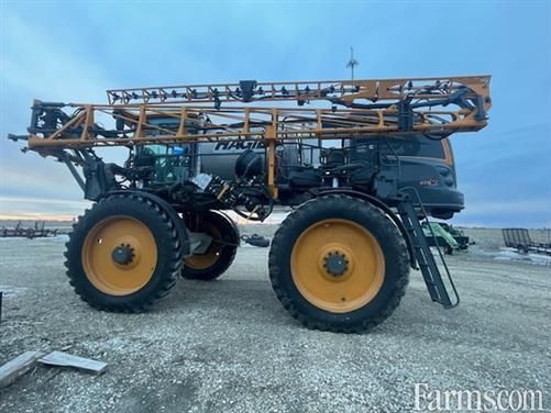 FarmsNews's tweet image. 2016 Hagie STS12 🔻

100 foot boom width, guidance ready, 15 inch nozzle spacing, stainless tank, mid tire width, traction control, boom leveling, and more.

usfarmer.com/chemical-and-f…

#Sprayer