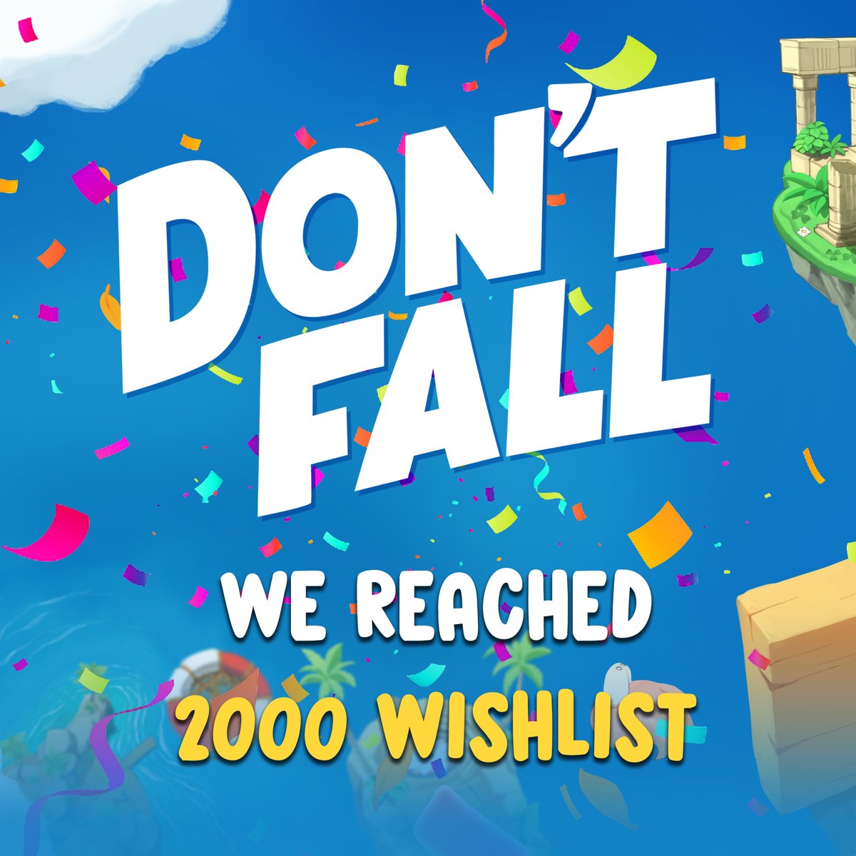 dontfall game tweet media