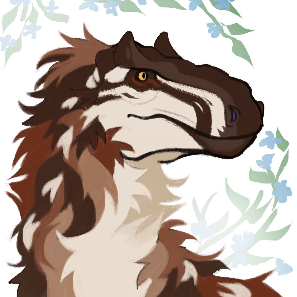 been playing #pathoftitans a lil too much lately- felt like drawing dinos!