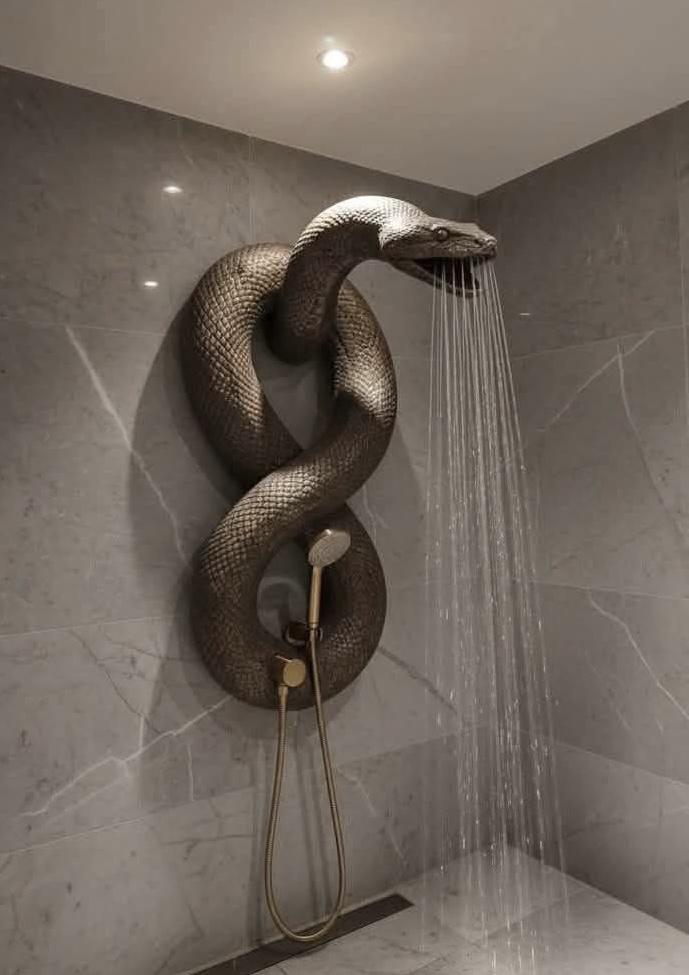 HOUSEPORN___'s tweet image. the audacity of this shower is actually unmatched and i respect it 😂