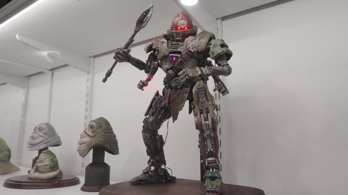 PaulRMQ's tweet image. Tippett Studios magic courtesy of #Tested #starwars #MandalorianandGrogu ...