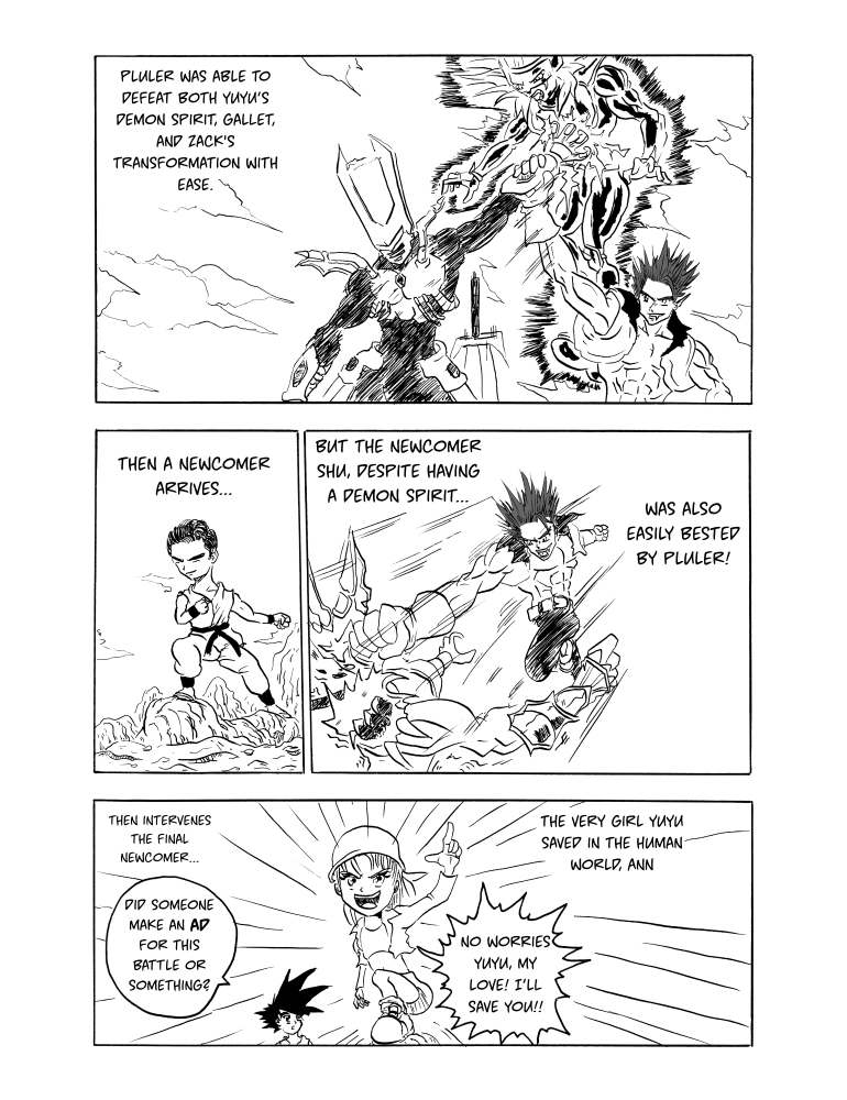 CheBureiku's tweet image. Thank you for reminding me who I am, Yuyu.
#manga #comics #wars #shounenmanga #chebureiku linktr.ee/Bureiku