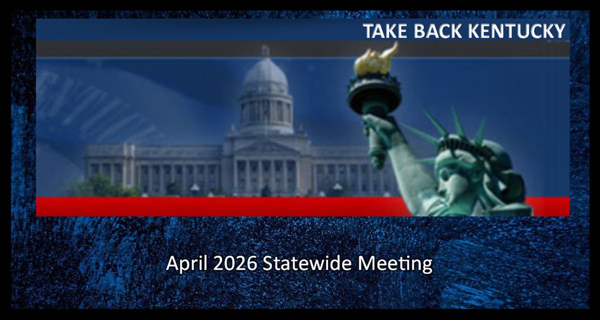 Take_Back_KY's tweet photo. This month’s meeting is Saturday April 18th, 1:00PM EST to 4:00PM EST at Family Buffet at 121 Towne Dr, Elizabethtown, KY 42701!  Agenda:

https://t.co/Dp8lMqzwqS https://t.co/qWKT9uoI5A