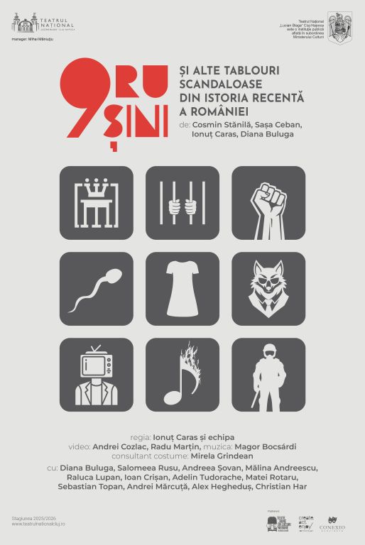 i_like_cluj's tweet image. #ILikeCluj #cluj #concurs Oferim 1 invitatie dubla la spectacolul 9 ruşini și alte tablouri scandaloase din istoria recentă a României, eveniment care va avea loc la Teatrul National, in data de 30 aprilie 2026, de la ora 18:00.
ilikecluj.ro/oferim-1-invit…