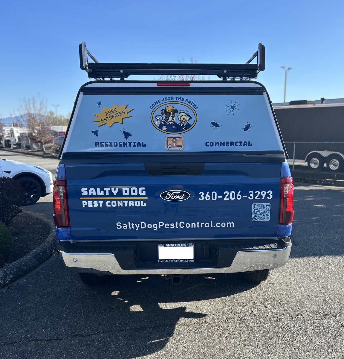 SkagitSignCo's tweet image. Our team at @SkagitSignCo. completed a custom partial vehicle wrap for Salty Dog Pest Control.

skagitsignco.com/vehicle-wrap-p…

#vehiclewraps #fleetwraps #branding #signs #graphics #displays #promo #wraps #skagitvalley #skagit #whatcom #snohomish #veteranowned #womanled #skagitsignco