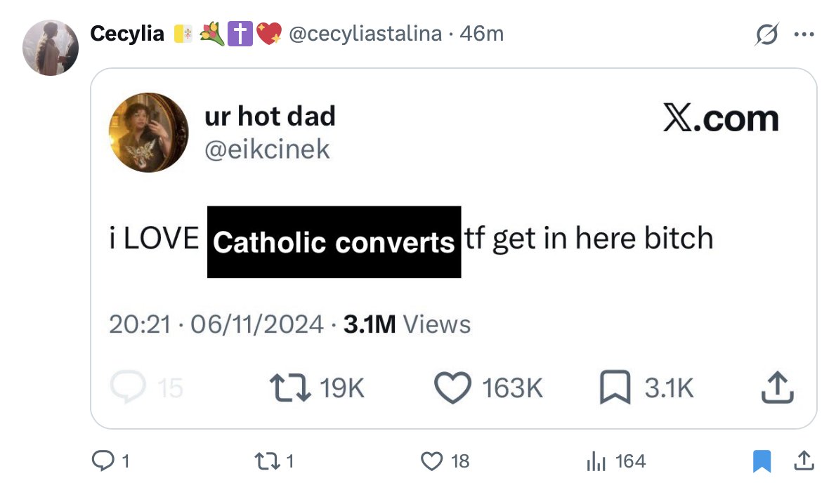 lapsed catholic, squirter, and a Whole Lotta Woman tweet media