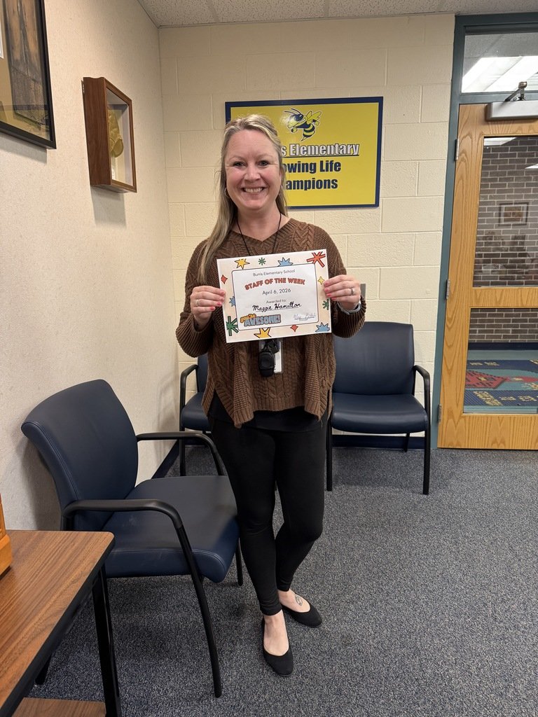 BEBluejackets's tweet photo. Mrs. Hamilton was our Educator of the Week at the beginning of April. She keeps us all on our toes and brings laughter to our days!! https://t.co/hoBfv3bGT2
