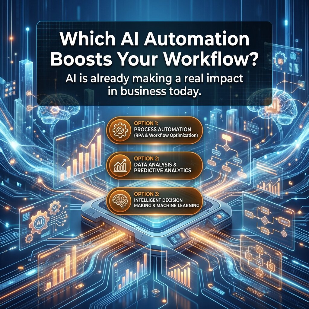 VGeendru's tweet image. Which AI Automation Boosts Your Workflow? 🤔

AI isn't just the future, it's already making real impact in business today. From automating content to handling customer chats, there's an AI solution for nearly every workflow.

#AIAutomation #Productivity #TechPoll