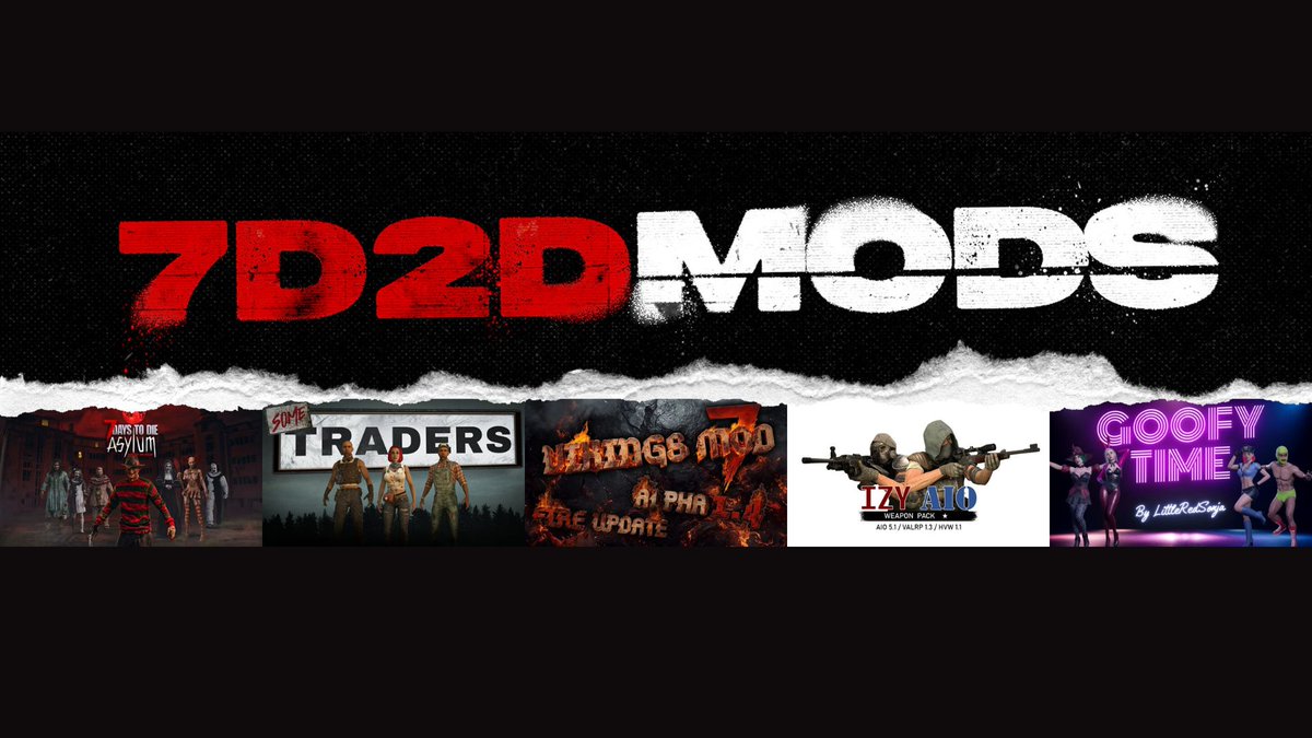 7DaysToDieMods's tweet photo. A brand new 7D2DMods is almost here!

Faster, Cleaner, Built for players and creators

Today we’re sharing a first look at our rebrand (by community modder Mumpfy!) 

More details below!

🔗https://t.co/omBvaobd1O

#7DaysToDie #7DTD #7D2D #7DTDMods #7D2DMods #7DaysToDieMods #GamingMods