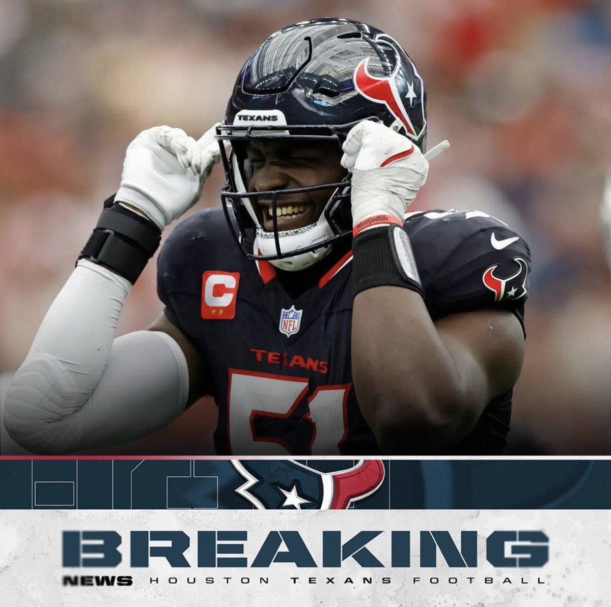 The #Texans and star DE Will Anderson Jr are in agreement on a 3-year, $150M extension with $134M guaranteed to make him the NFL’s highest paid non-QB ever. Per @rapsheet 

Anderson is also granted a no trade clause! 🔥