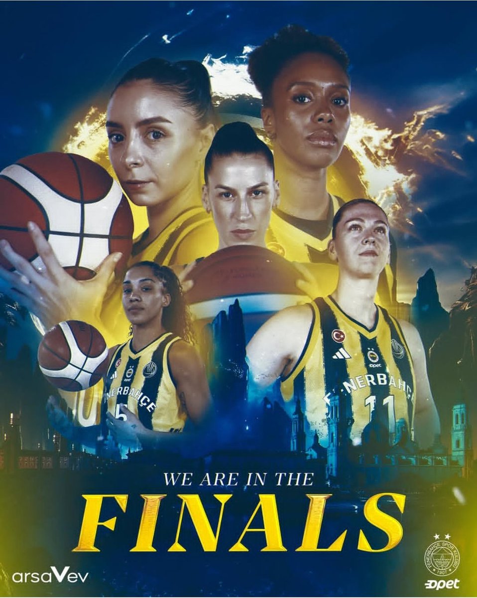 turang41's tweet photo. Finaldeyiz 💪💛💙 tebrikler @fbkadinbasket 👏👏 https://t.co/ehFkgHzwzA