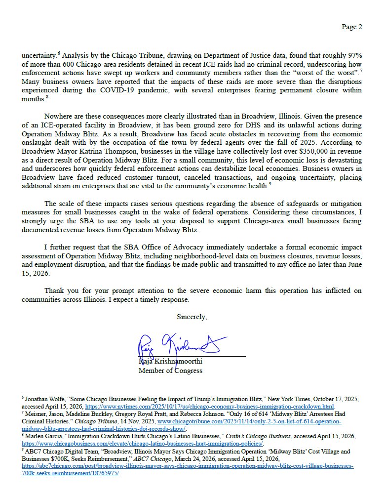 Congressman Raja Krishnamoorthi tweet media