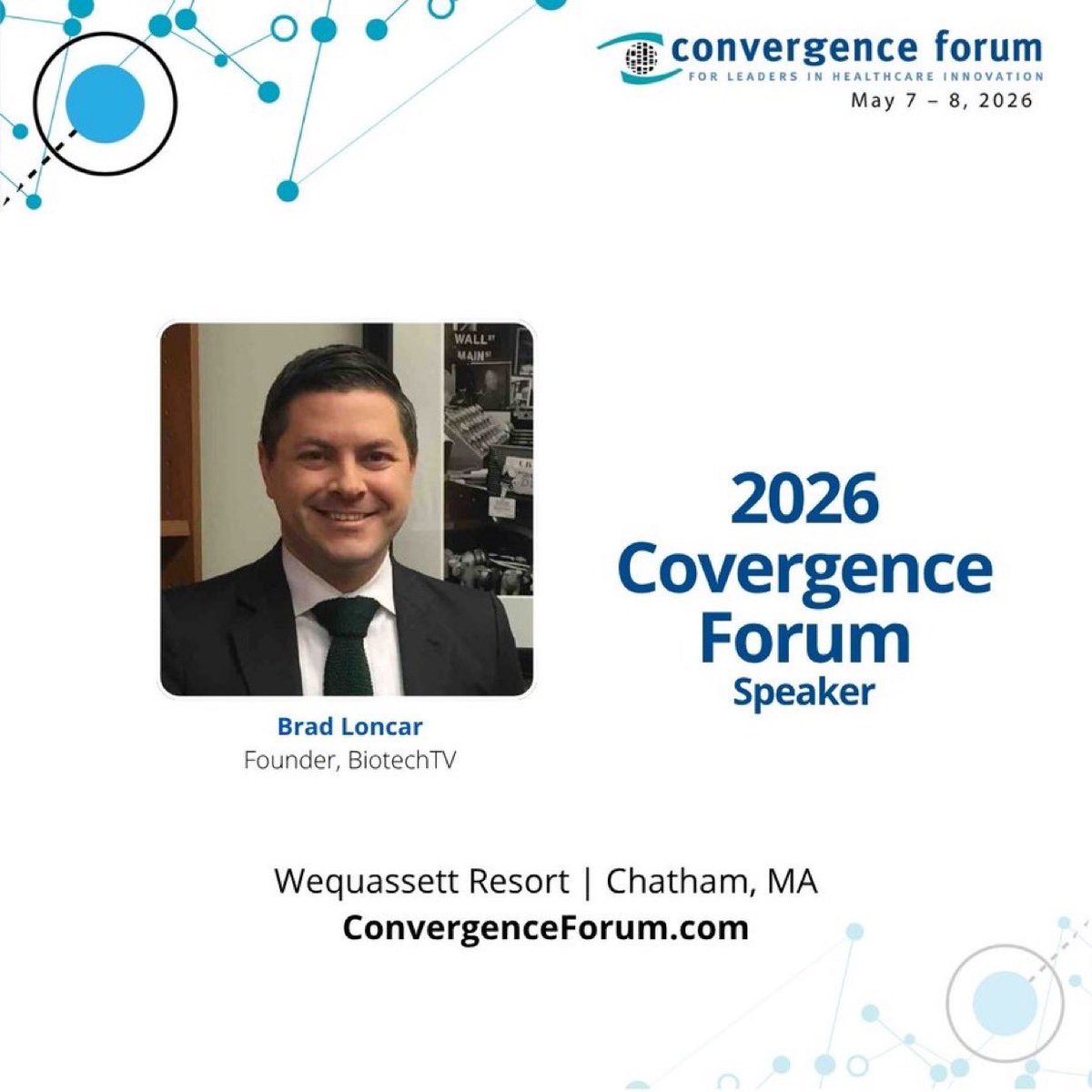 bradloncar's tweet photo. I'm going to be doing the #ConvergenceForum in May. My first time, looking forward to it.
Agenda: https://t.co/0v0caZeCof https://t.co/k6Ai9DbyH6