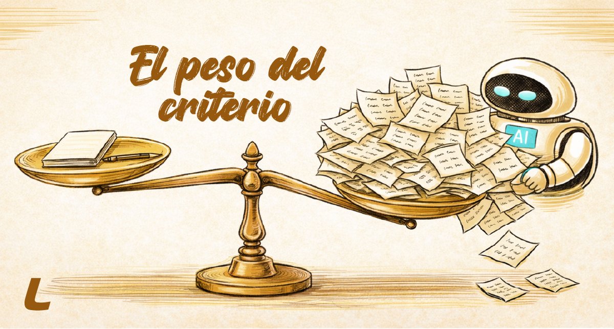 damianluz's tweet photo. La inteligencia artificial puede ofrecer respuestas.
Pero el criterio sigue siendo una construcción humana

 https://t.co/UDF4tZ7Kwz https://t.co/FC2Zb8Jeze