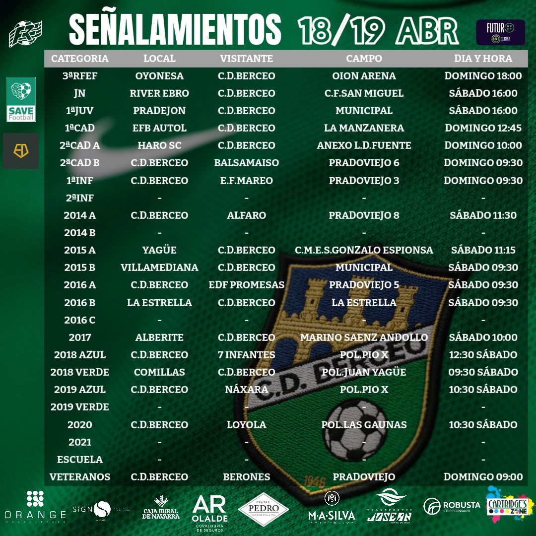 Club Deportivo Berceo tweet media