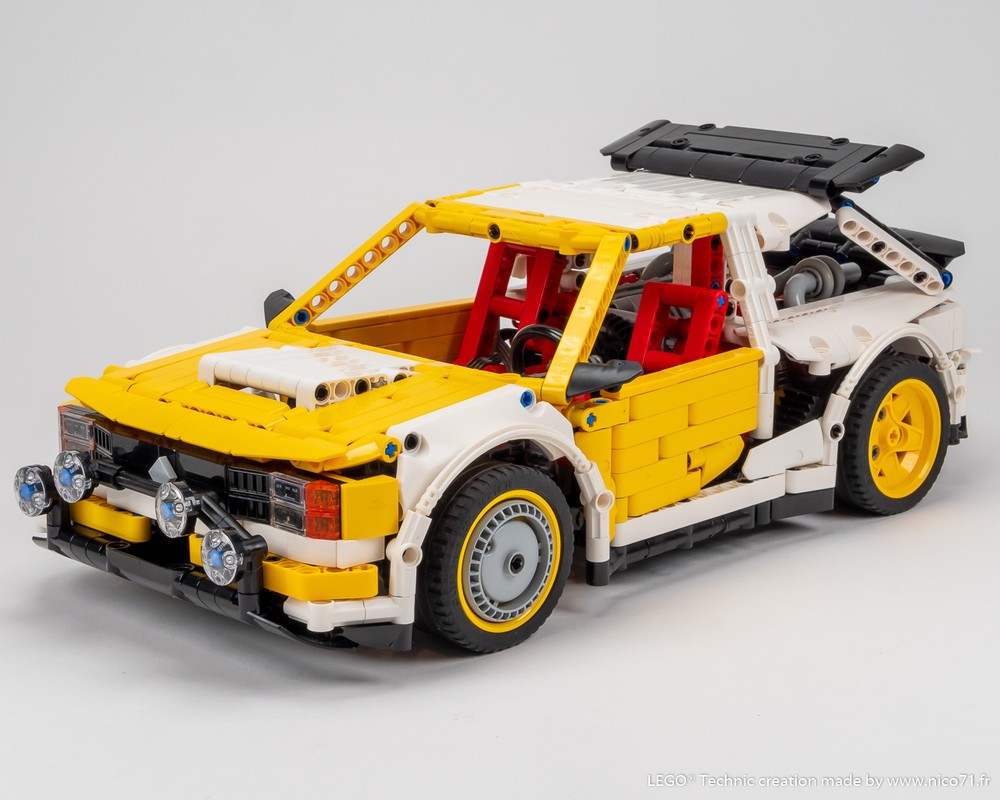 Rebrickable's tweet image. Group B - Rally Car V3 by Nico71 reb.li/m/259195?spot=… #lego #rebrickable #legomoc