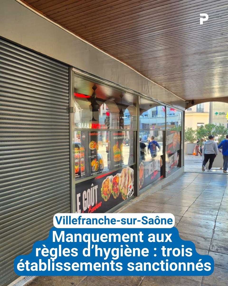 leprogreslyon's tweet image. ❌ Un #restaurant a été contraint à la fermeture immédiate, et deux bars se sont vus être partiellement sanctionnés. #Villefranche
➡️c.leprogres.fr/economie/2026/…