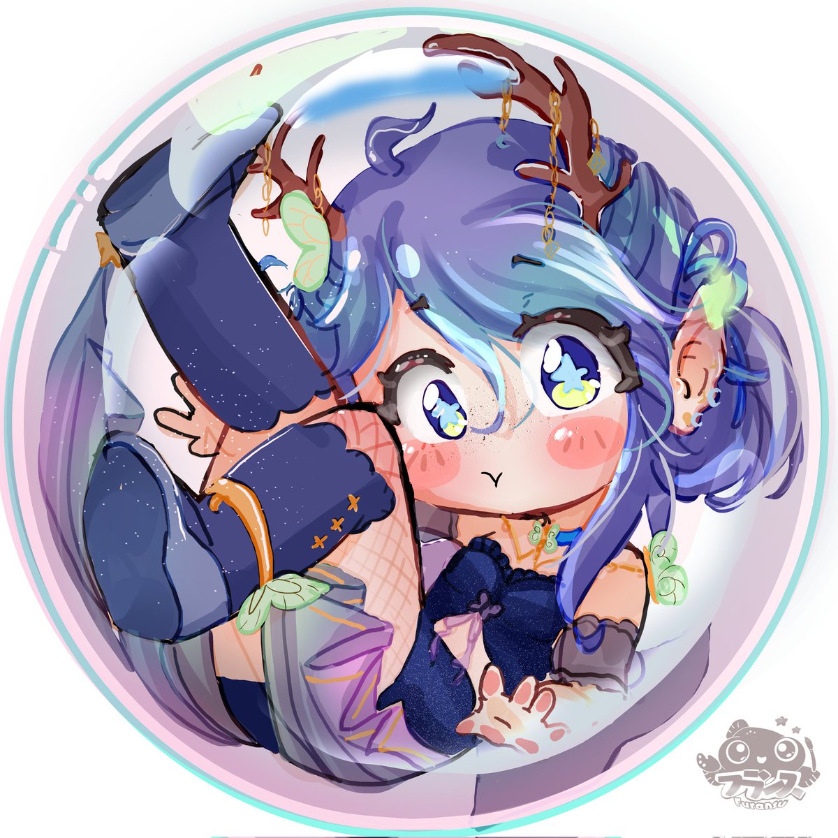 😍✨An adorable bubble icon for <a href="/VeyliVerse/">Veyli 🦋 💫💖</a> 

vgen.co/Furansu