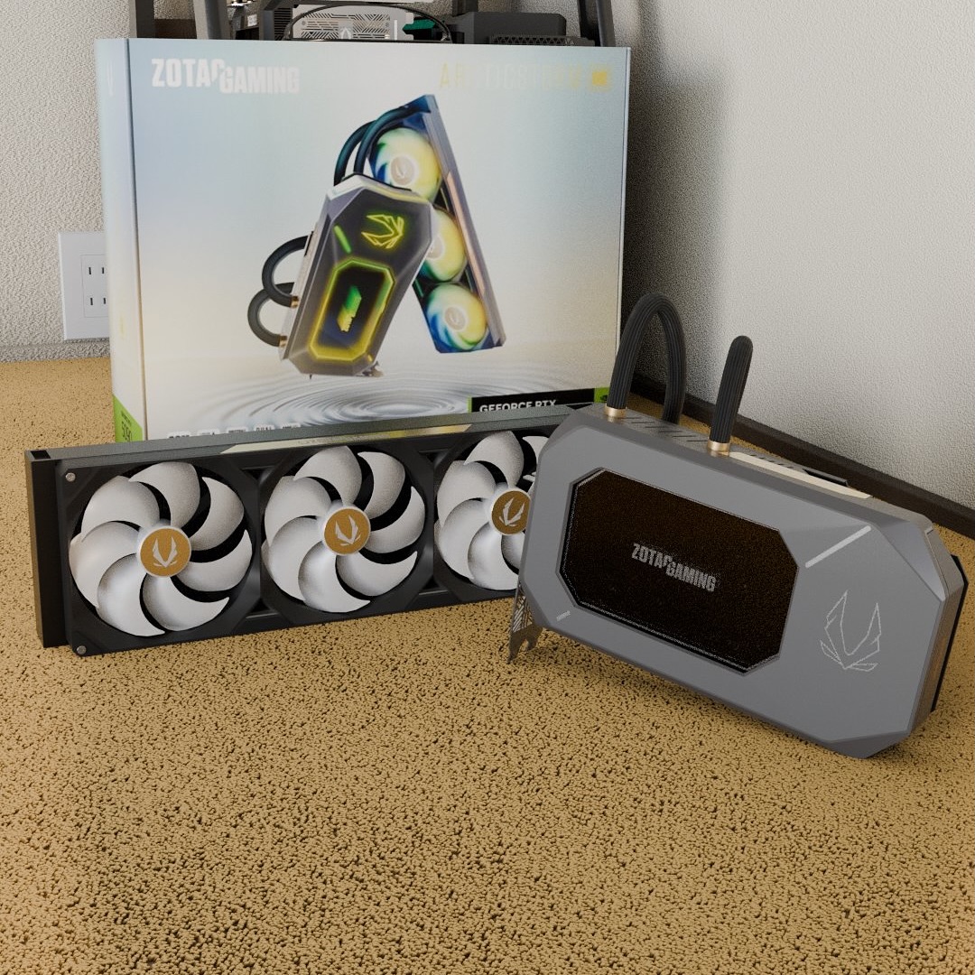 ZOTAC_USA's tweet image. 🎮Ready to game with settings maxed without the heat,❄️💧 ZOTAC GAMING GeForce RTX 5090 ARCTICSTORM AIO!🚀💪

📷 IG: keokeo_3dcg

#RTX5090 #RTX50 #ARCTICSDTORM #AIO #Tech #GPU #PCHardware #PCComponents