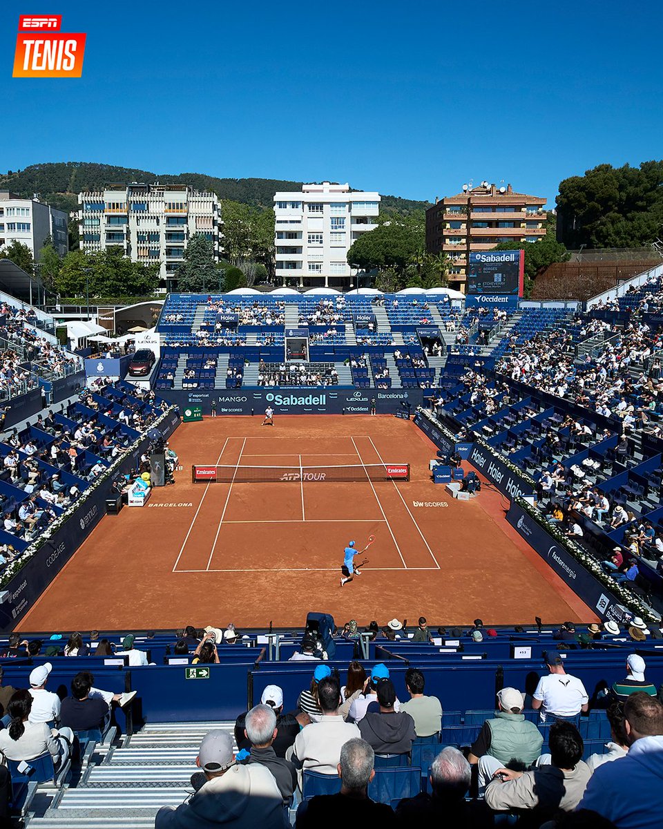 ESPNtenis's tweet image. ¡SEMIFINALES CONFIRMADAS EN EL CIRCUITO ATP! 🔥

ATP 500 #BARCELONA:

🇷🇺 Rublev vs. Medjedovic 🇷🇸
🇪🇸 Jodar vs. Fils 🇫🇷

ATP 500 #MUNICH

🇩🇪 Zverev vs. Cobolli 🇮🇹
🇸🇰 Molcan vs. Shelton 🇺🇸

📺 Mirá todo el tenis en el Plan Premium de Disney Plus.